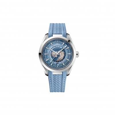 OMEGA SEAMASTER AQUA TERRA AUTOMATIC BLUE DIAL WATCH 220.12.43.22.03.002